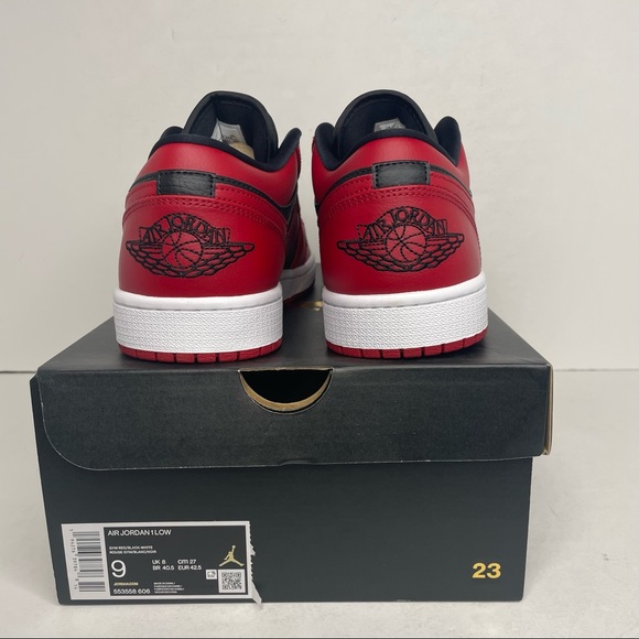 Nike Air Jordan 1 Retro Low “Reverse Bred” NEW 2021 - Picture 4 of 4